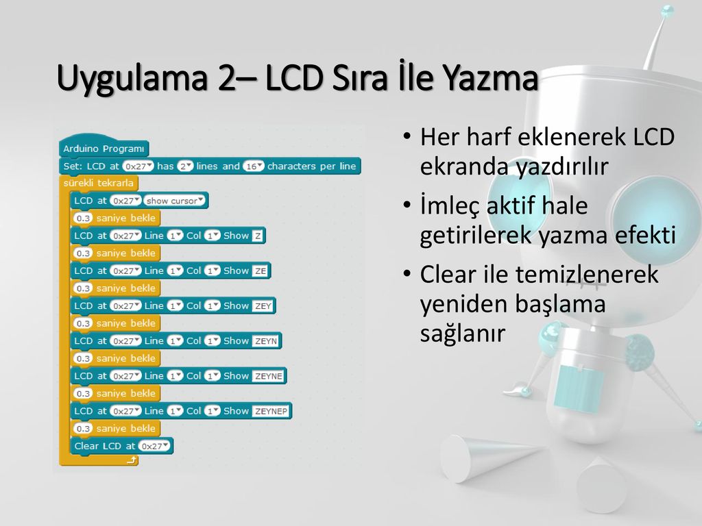 Mblock Ile Arduino Ve Robotik Kodlama Ppt Indir